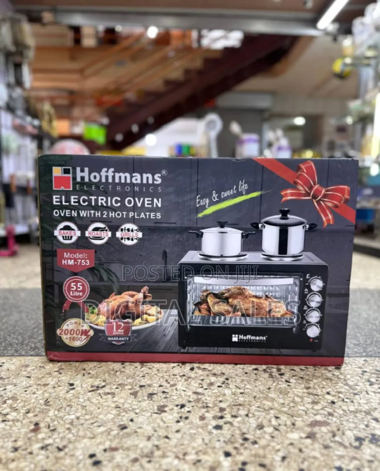 Hoffman's 12l Electric Oven