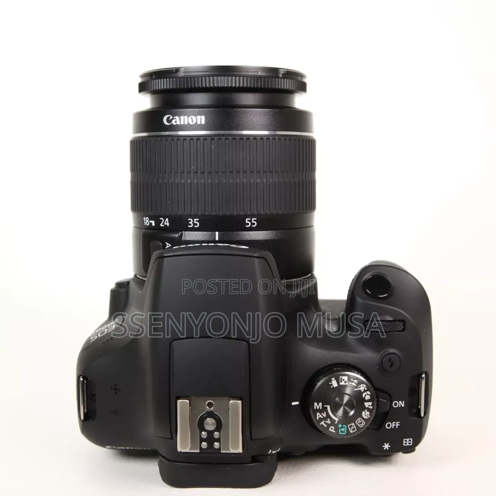 Canon Eos 2000d 24.1mp Digital SLR Camera-Black (18-55mm Lens