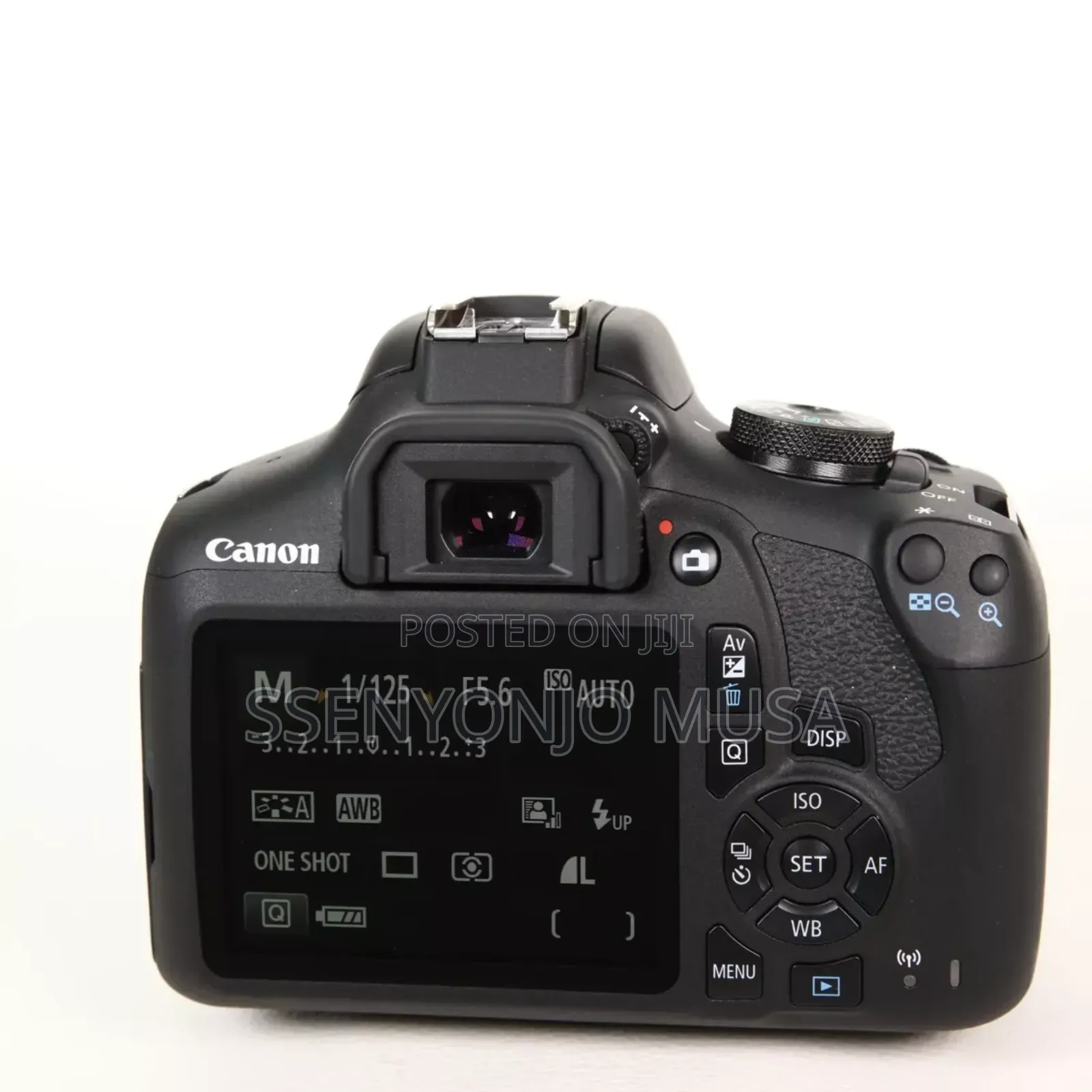 Canon Eos 2000d 24.1mp Digital SLR Camera-Black (18-55mm Lens