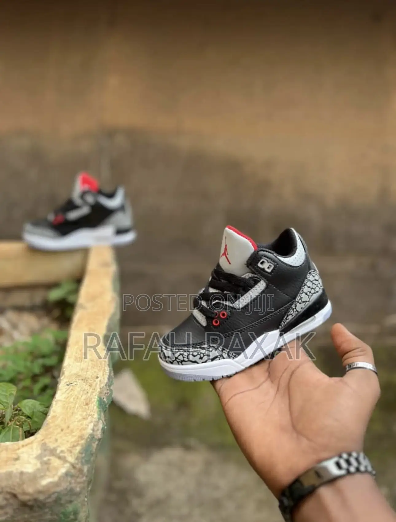 Original Kid’S Nike Jordan 3 Retro “Fire Red” Kid’S Sneaker