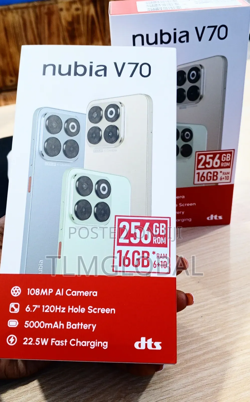 New ZTE V70 256 GB