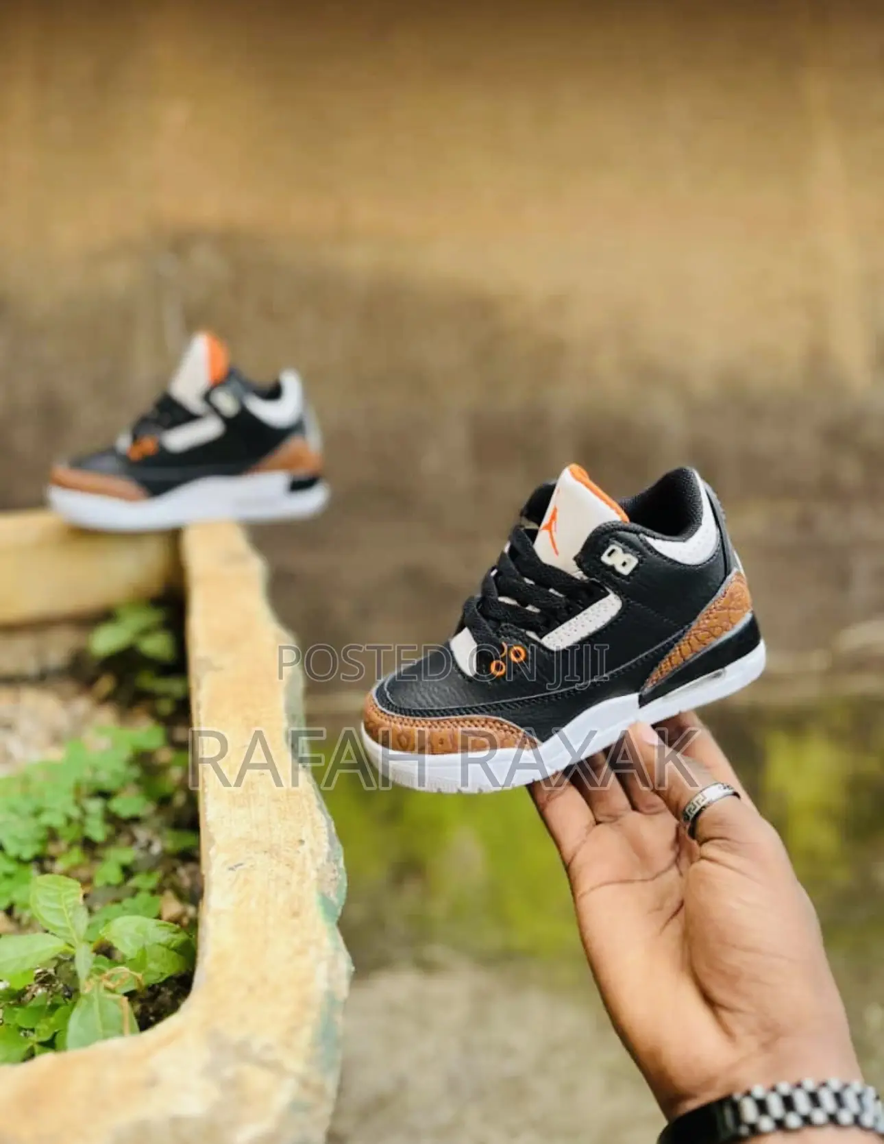 Original Kid’S Nike Jordan 3 “Desert Elephant” Kid’S Sneaker