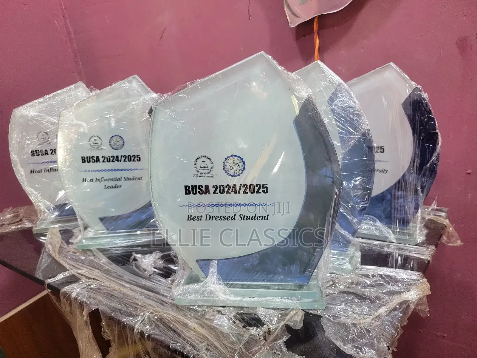 Glass Plaque