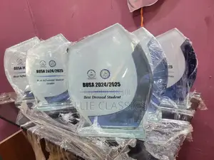 Glass Plaque