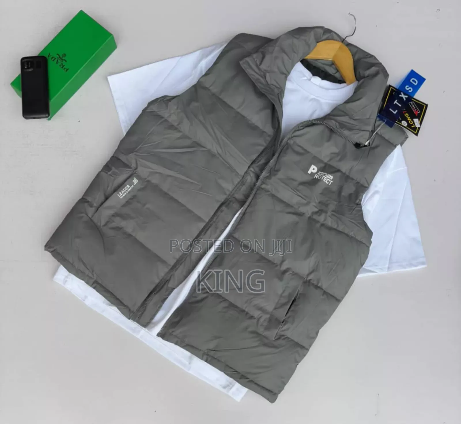 Crescent Puffer Vest Jacket