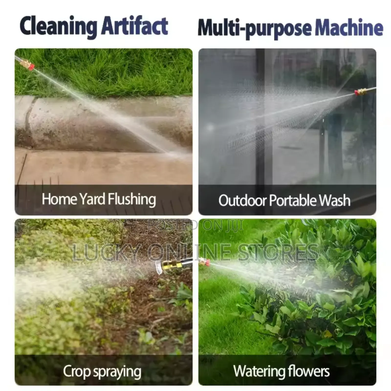 Eafc 60bar Electric High Pressure Car Washer