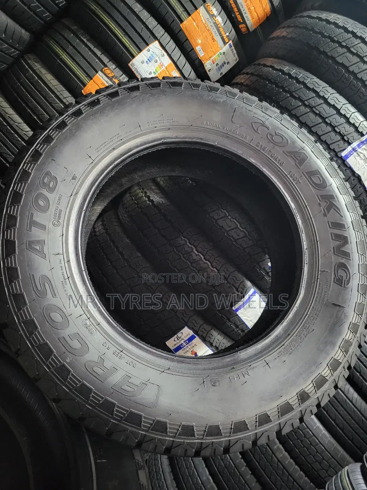 215 70 R16 Used Roadking Tires Argos At08. Almost New Tires
