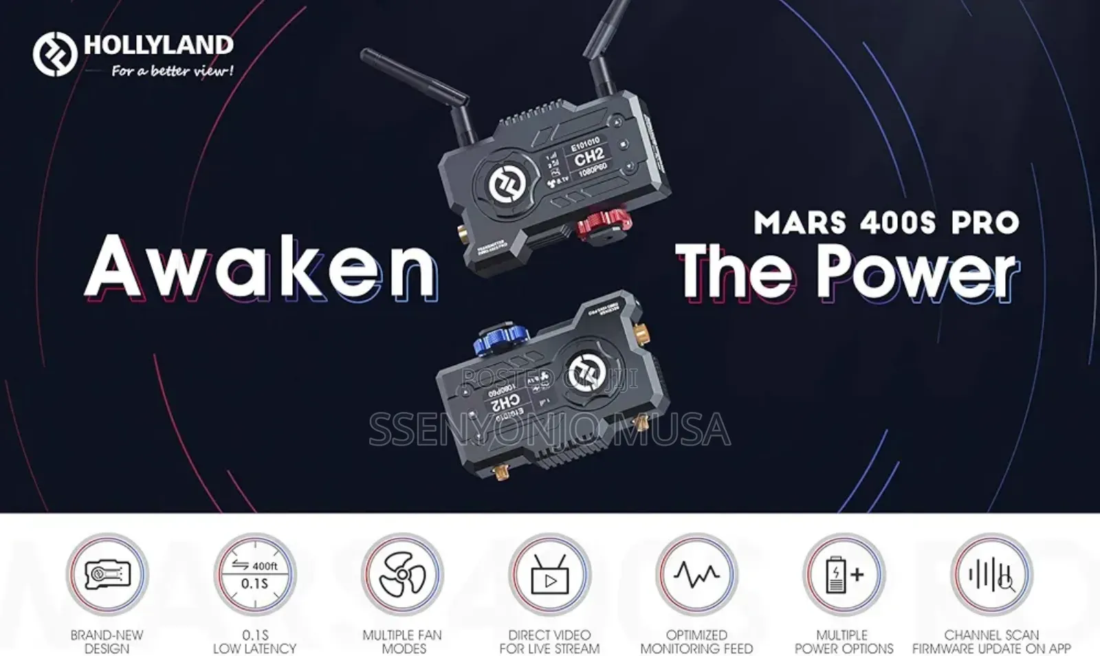 Hollyland Mars 400s Pro Wireless Video Transmission System