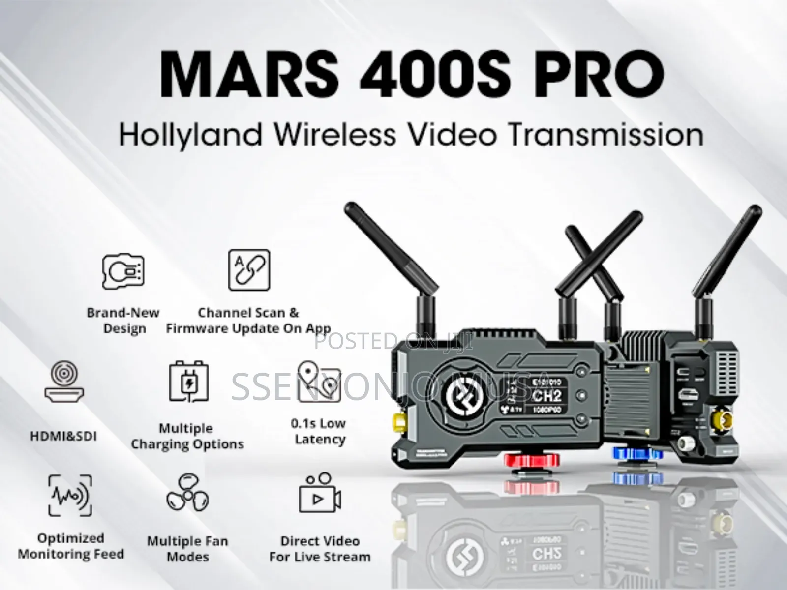 Hollyland Mars 400s Pro Wireless Video Transmission System