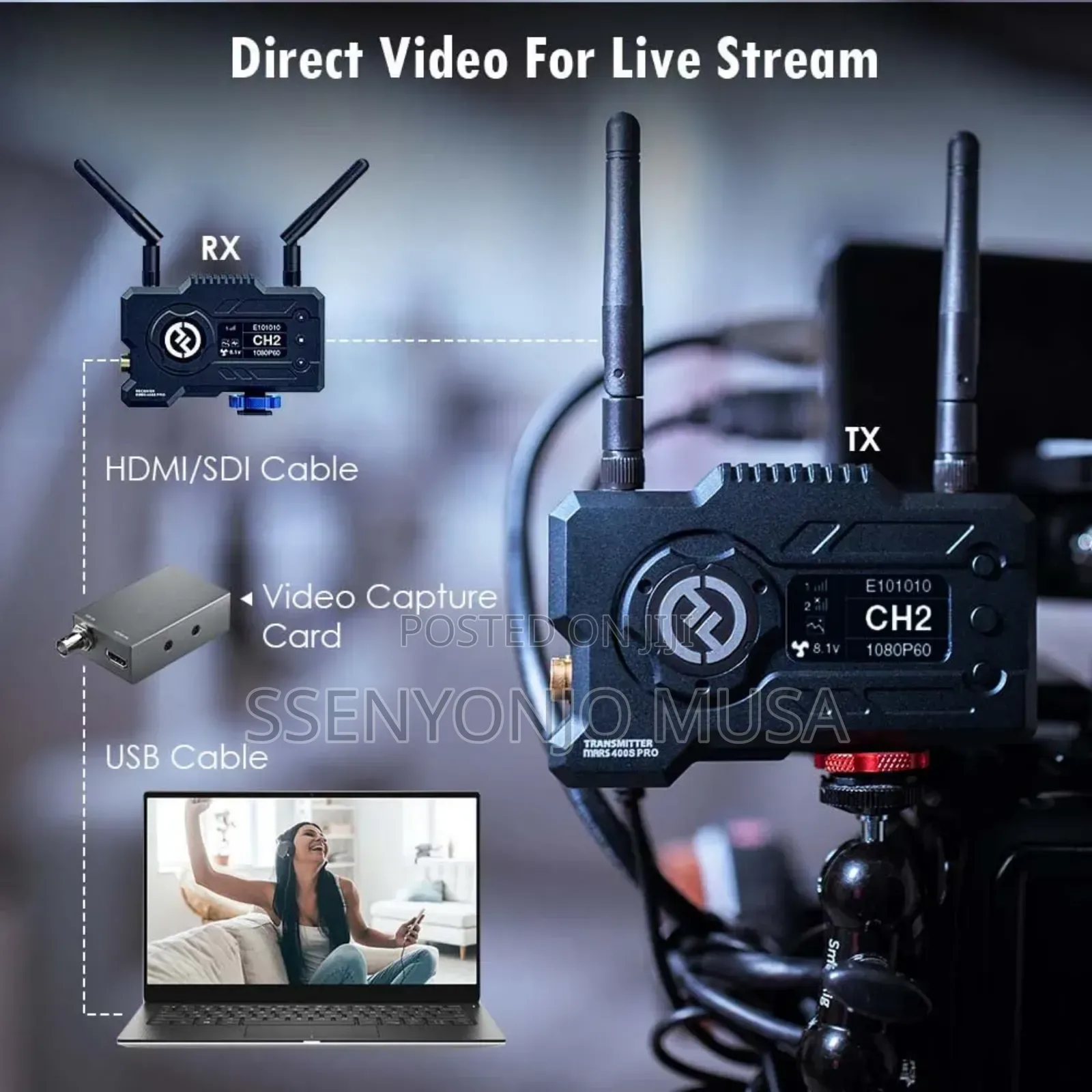 Hollyland Mars 400s Pro Wireless Video Transmission System