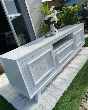 Classic Modern White Tv Stand 183cm