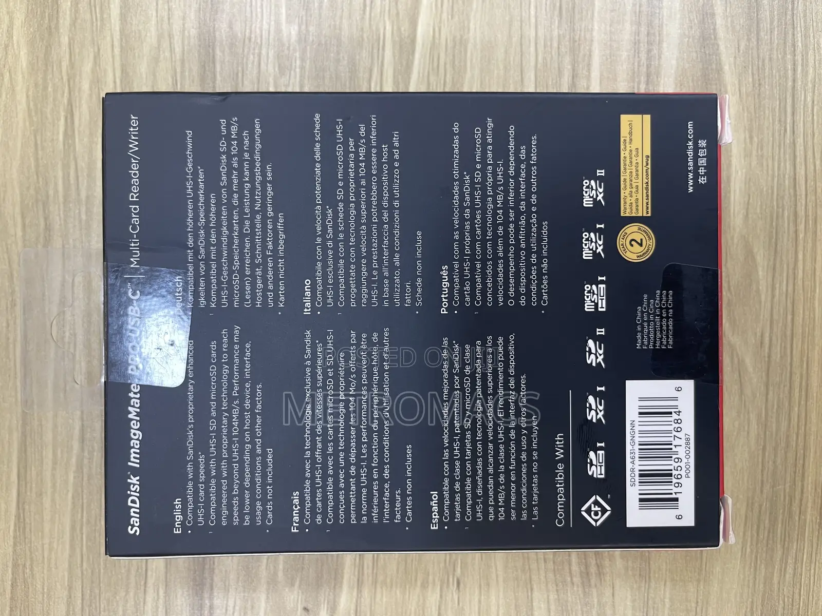 Sandisk Imagemate Pro Usb-C Multicard Reader/Writer