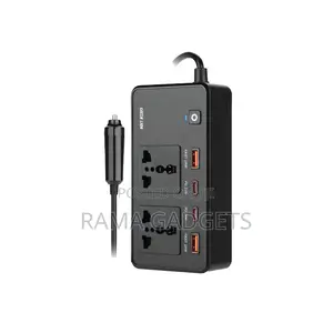 Green Lion Gc-200 Car Inverter - Black