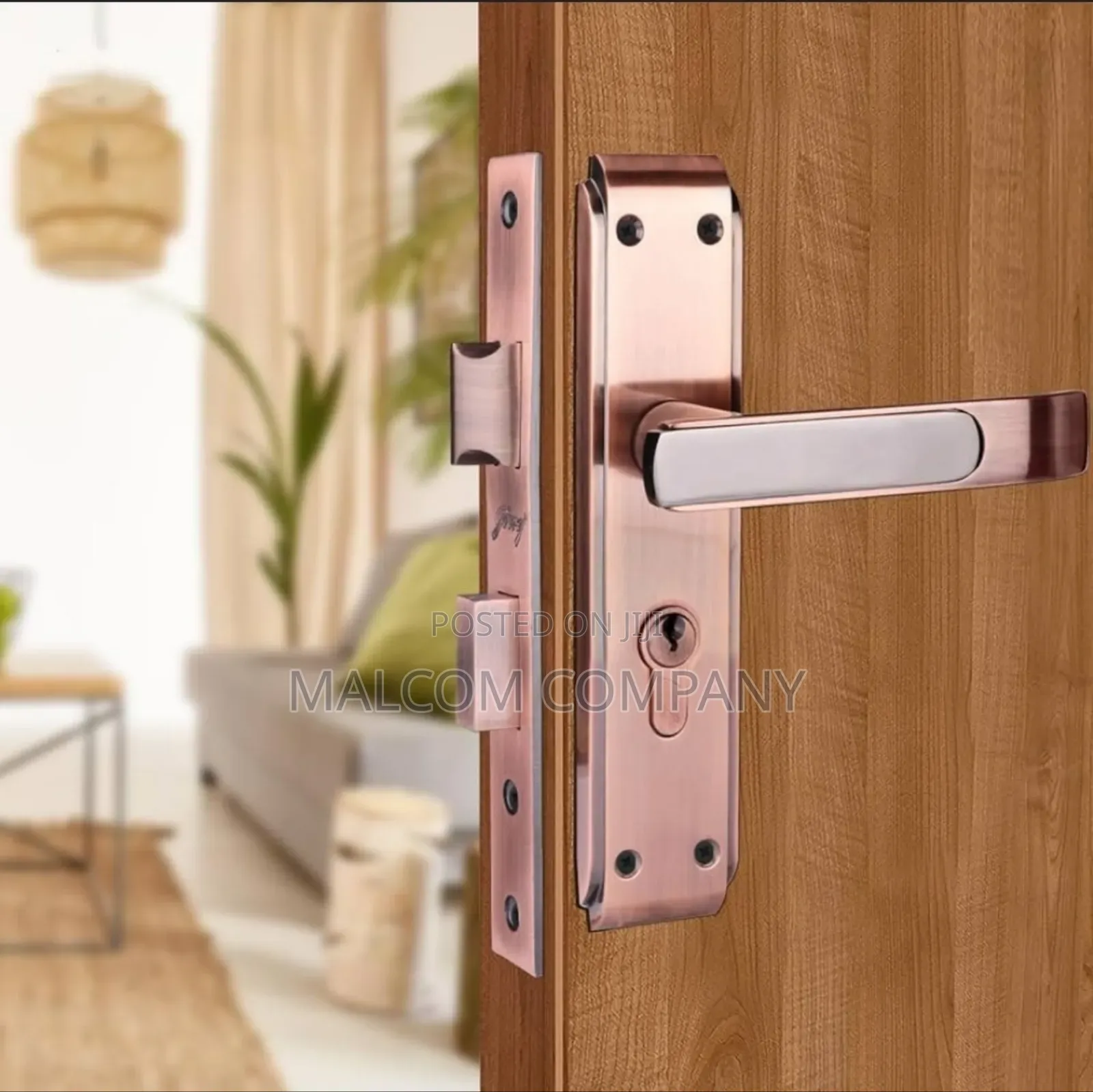 Mortise Door Handle Lock Set With Keys.