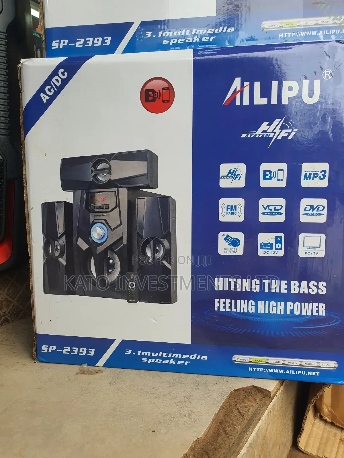 Ailipu Woofer Sp 2393 Super Bass G