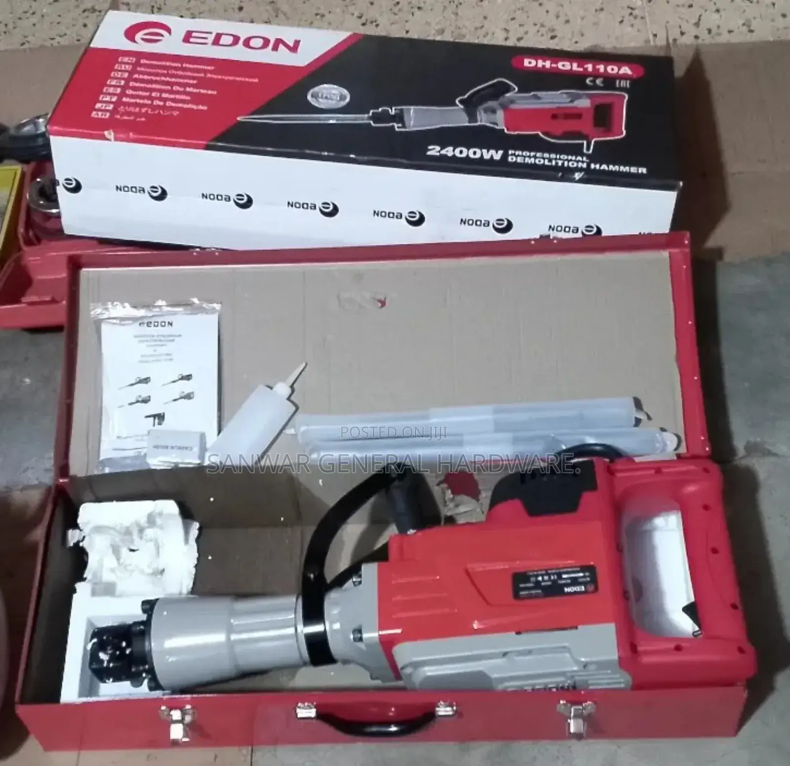 Dh-Gl-110a Breaker/Demolition Hammer(2400w)-21kgs