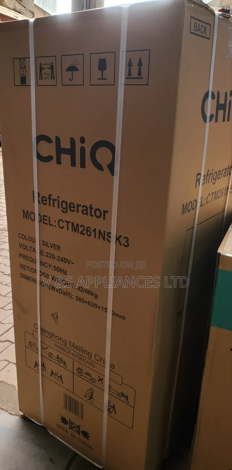 261l Chiq Frost Free Fridge