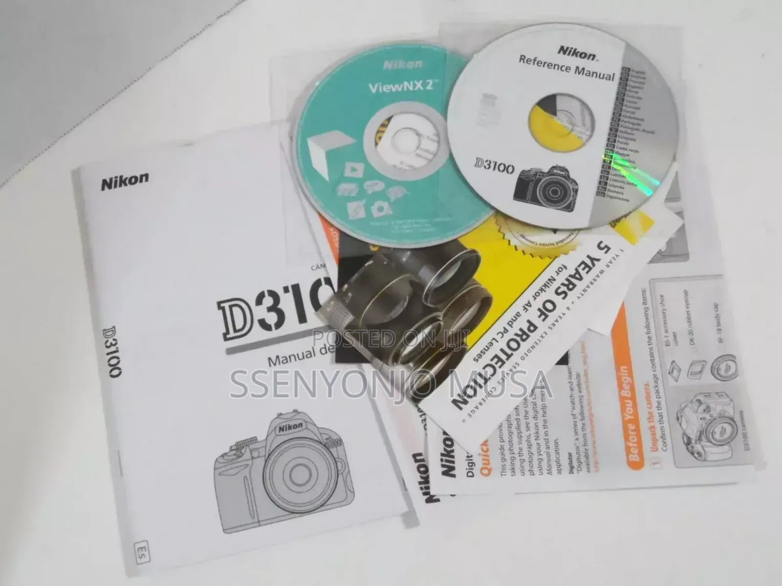 Nikon D3100 14.2mp Digital SLR Camera With 18-55mm Lens