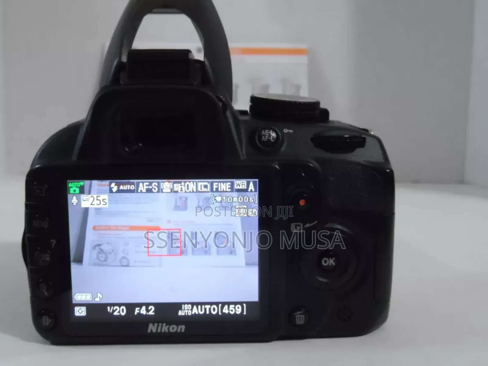 Nikon D3100 14.2mp Digital SLR Camera With 18-55mm Lens
