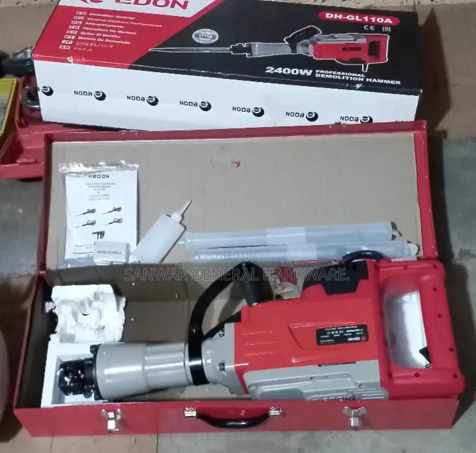 Dh-Gl-110a Breaker/Demolition Hammer(2400w)-21kgs