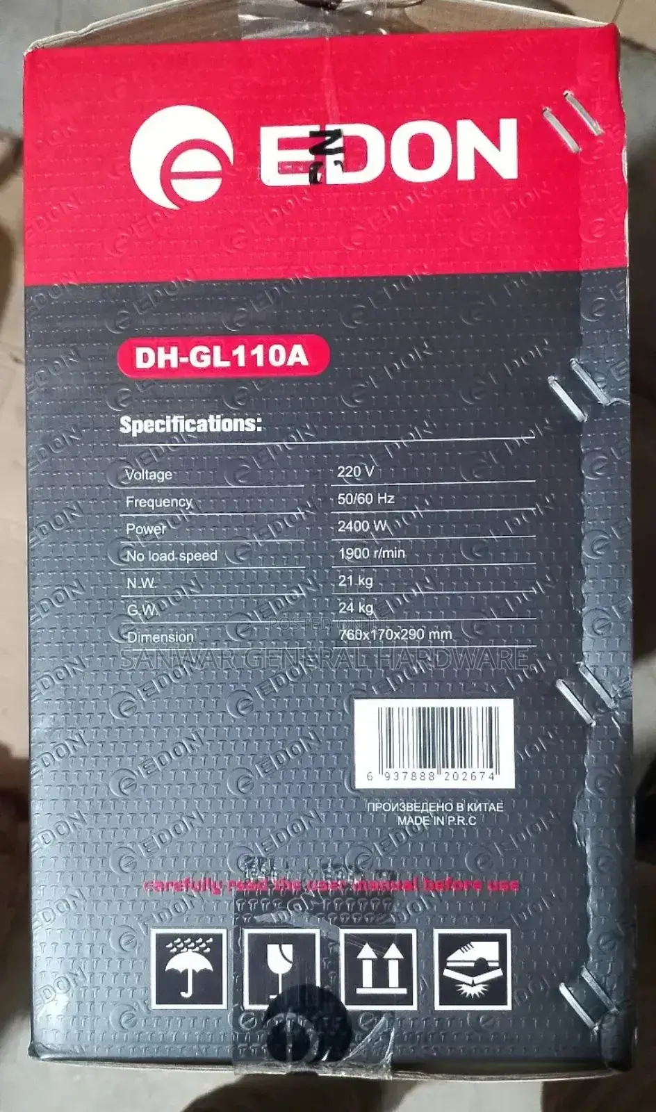 Dh-Gl-110a Breaker/Demolition Hammer(2400w)-21kgs