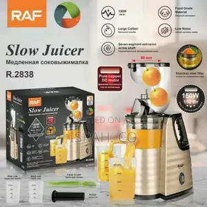 Raf Slow Masticating Juicer Extractor Easy to Clean