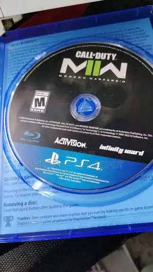 Call Of Duty Modern Warfare 2 Game Cd For Ps4 And Ps5