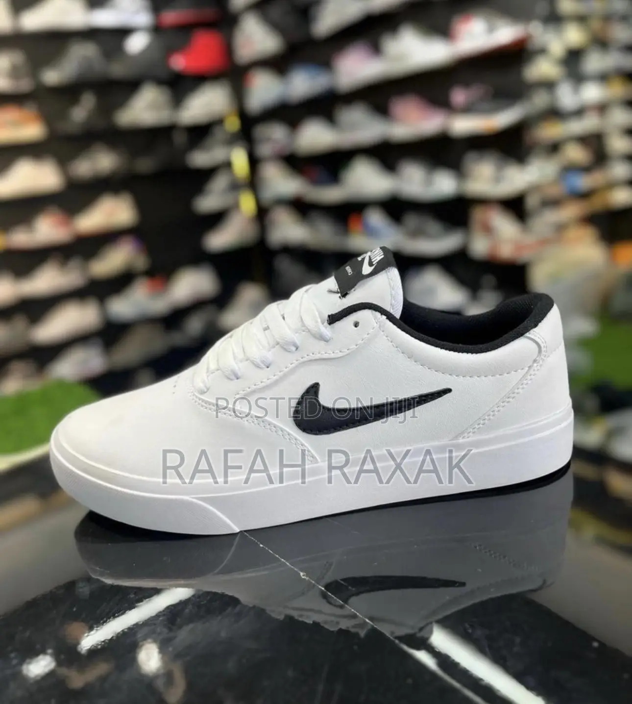 Original Nike Sb Dunk Low Charge White/Black Sneakers