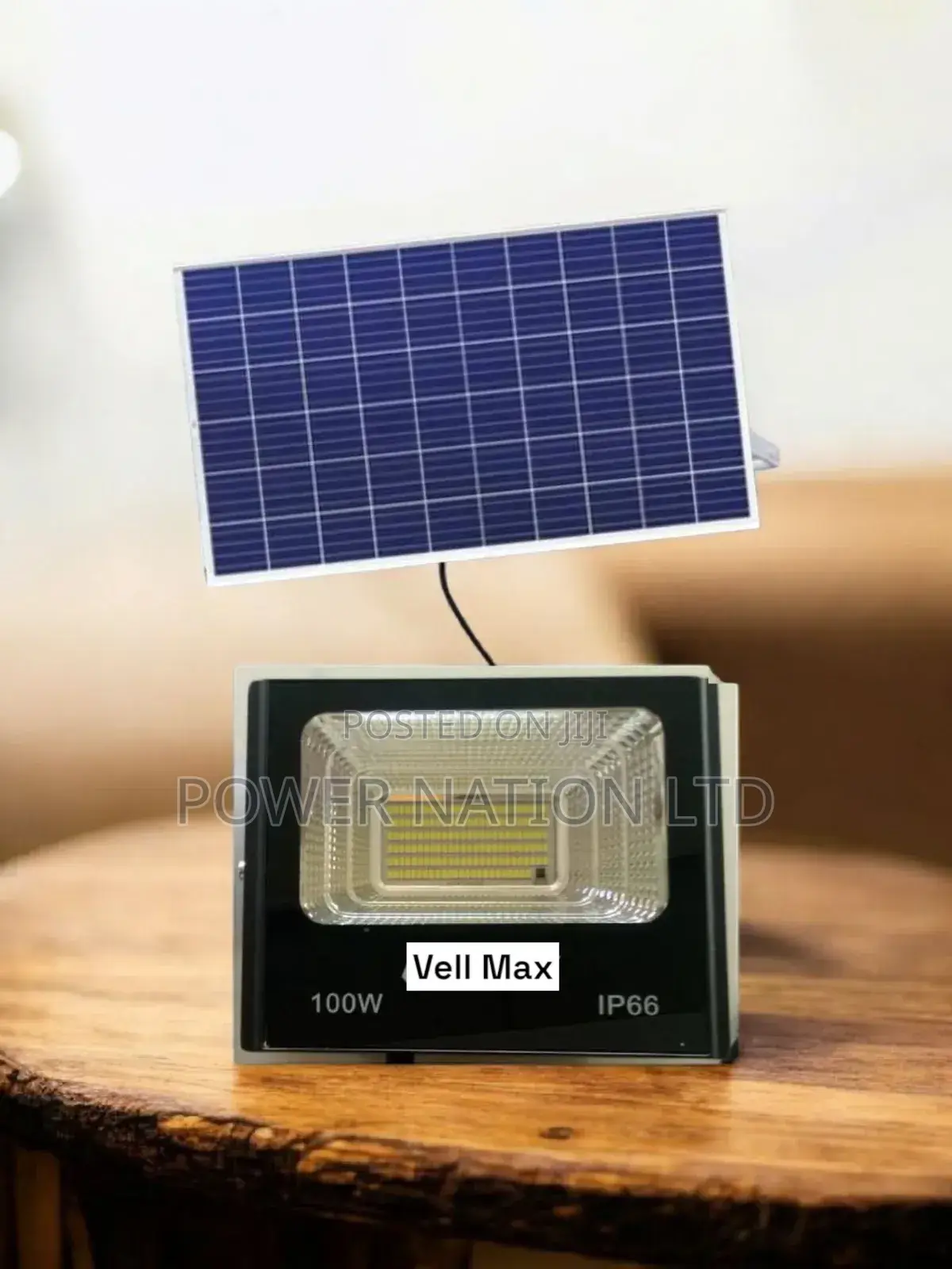 100w Solar Flood Light Vell Max Brandest