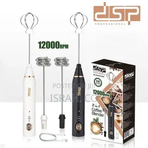 DSP 2 in 1 Battery Milk Frother for Coffee, Tea, Matcha,