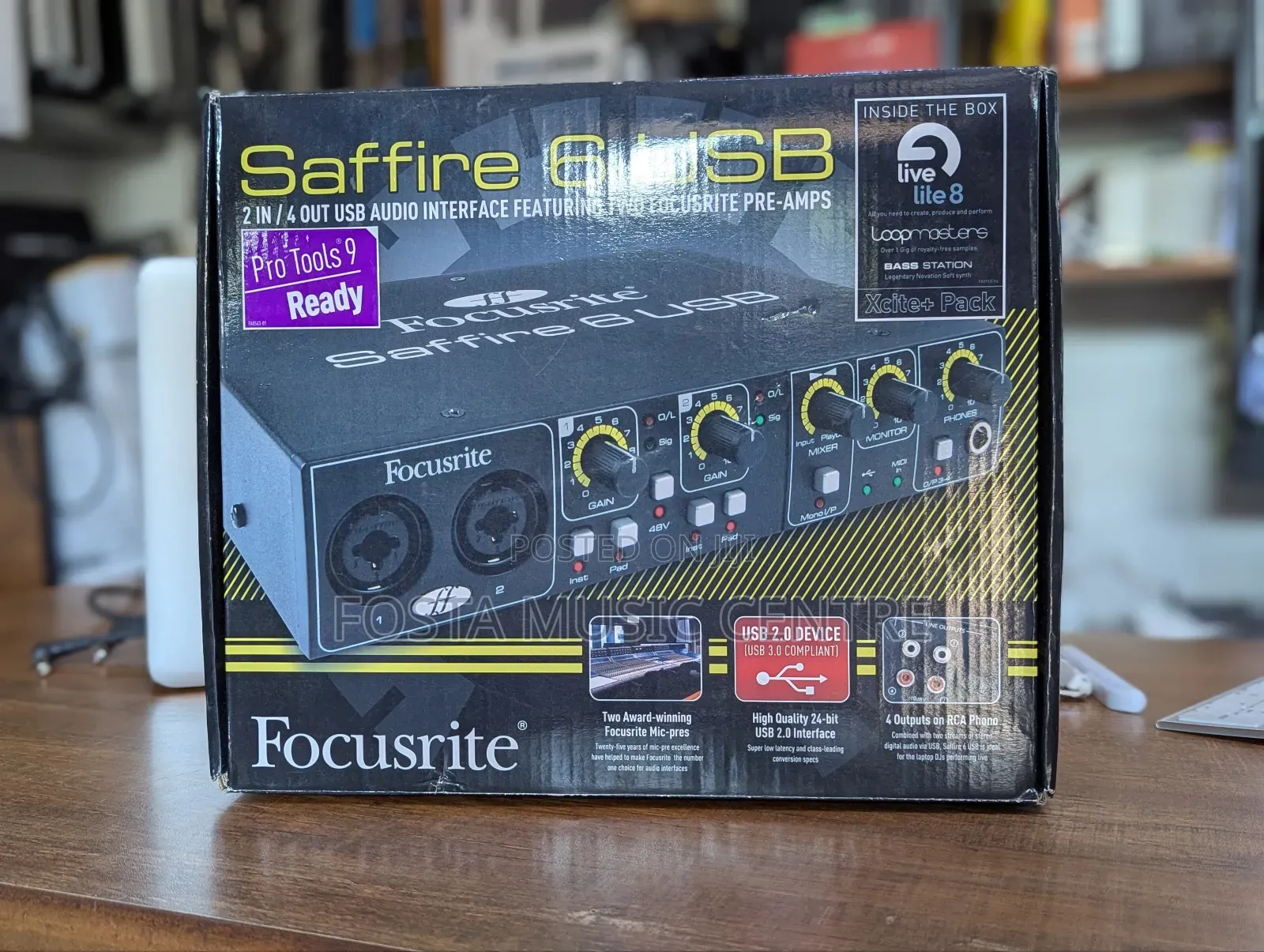 Focusrite Saffire 6 Usb Sound Card