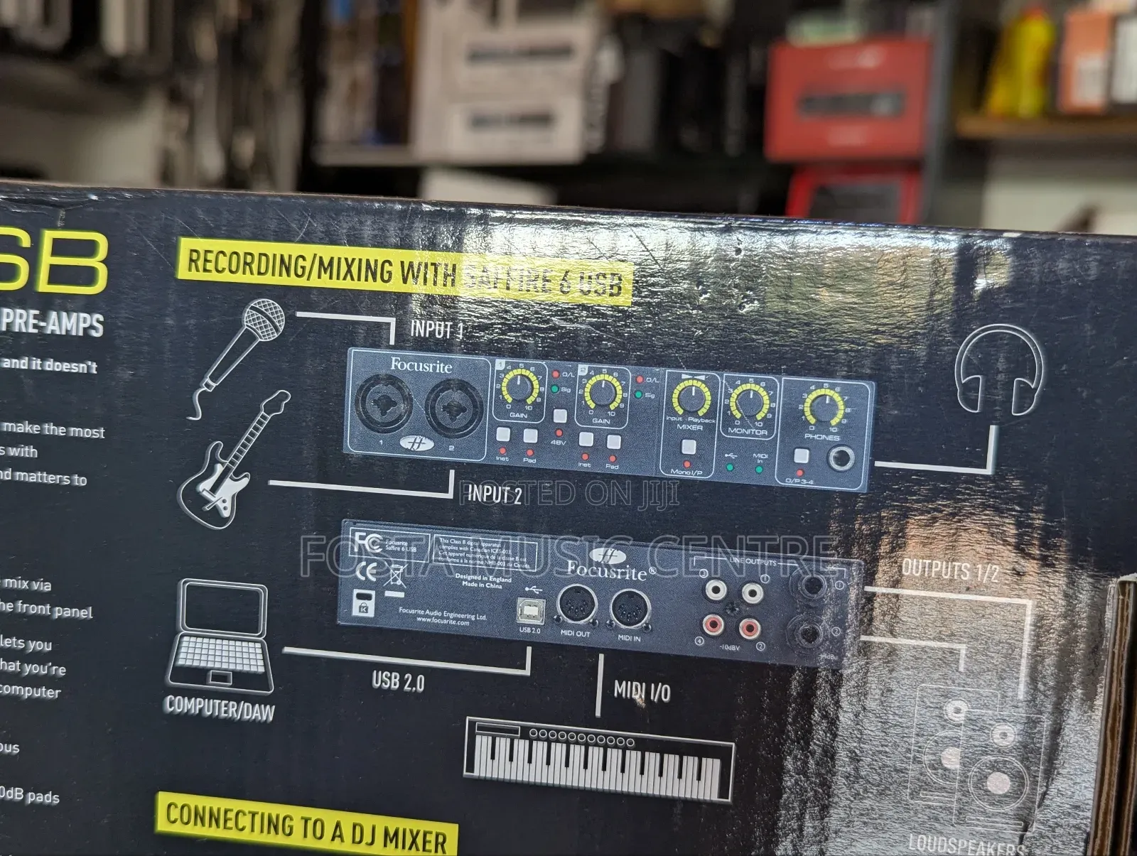 Focusrite Saffire 6 Usb Sound Card