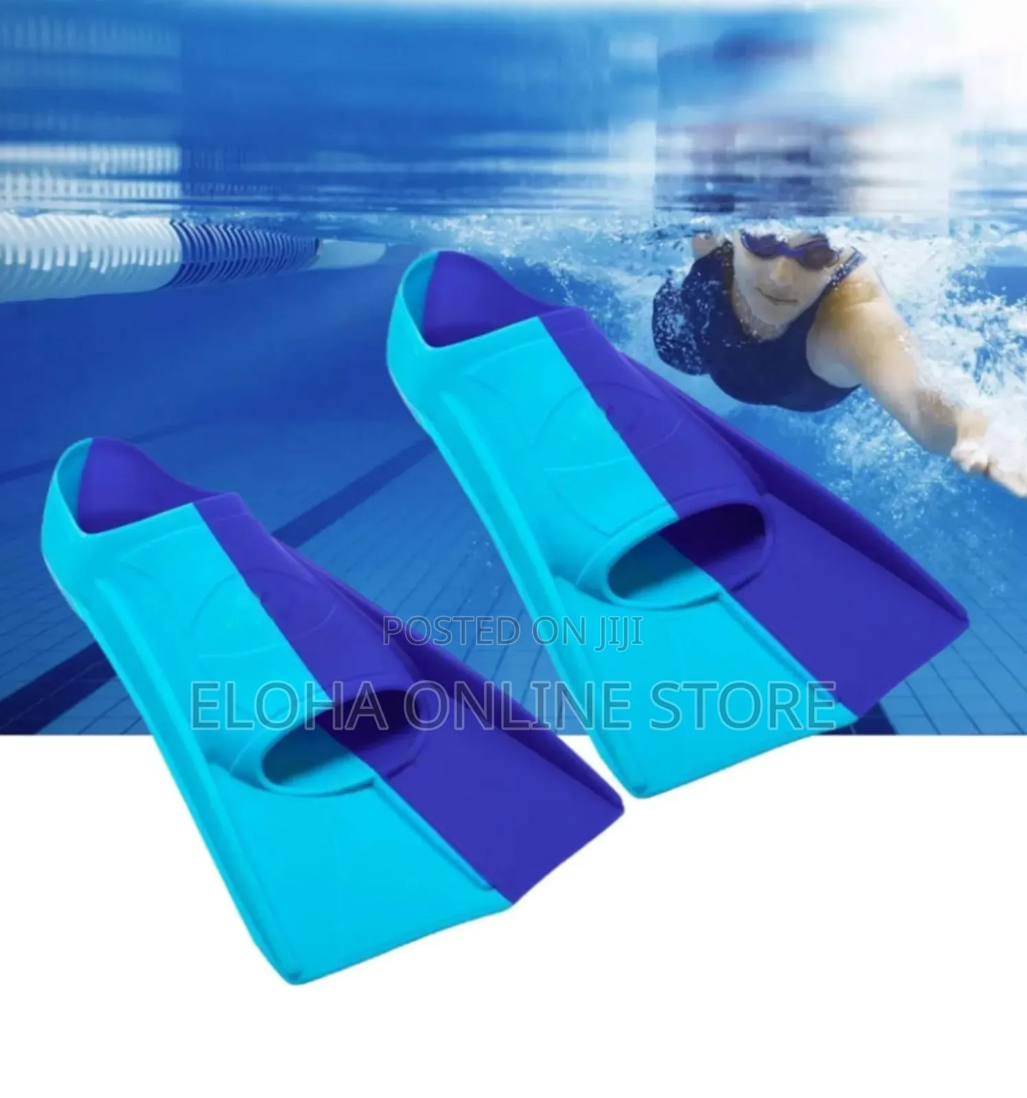 Unique Silicone Swimming Fins/Snorkel Slippers