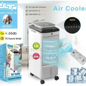 DSP Portable Air Cooler With 5l Water Tank Remote Control