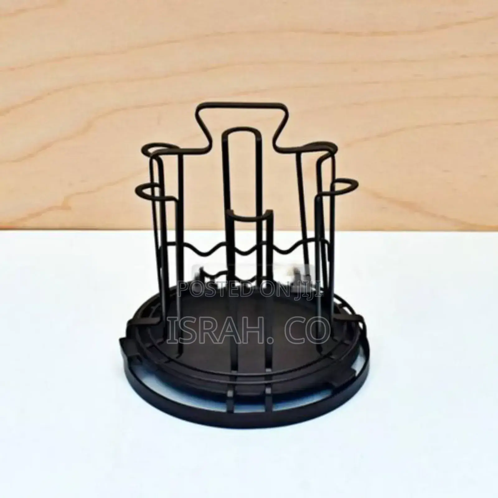 Round Kitchen Organizer Water Cup Rack Home Hanging