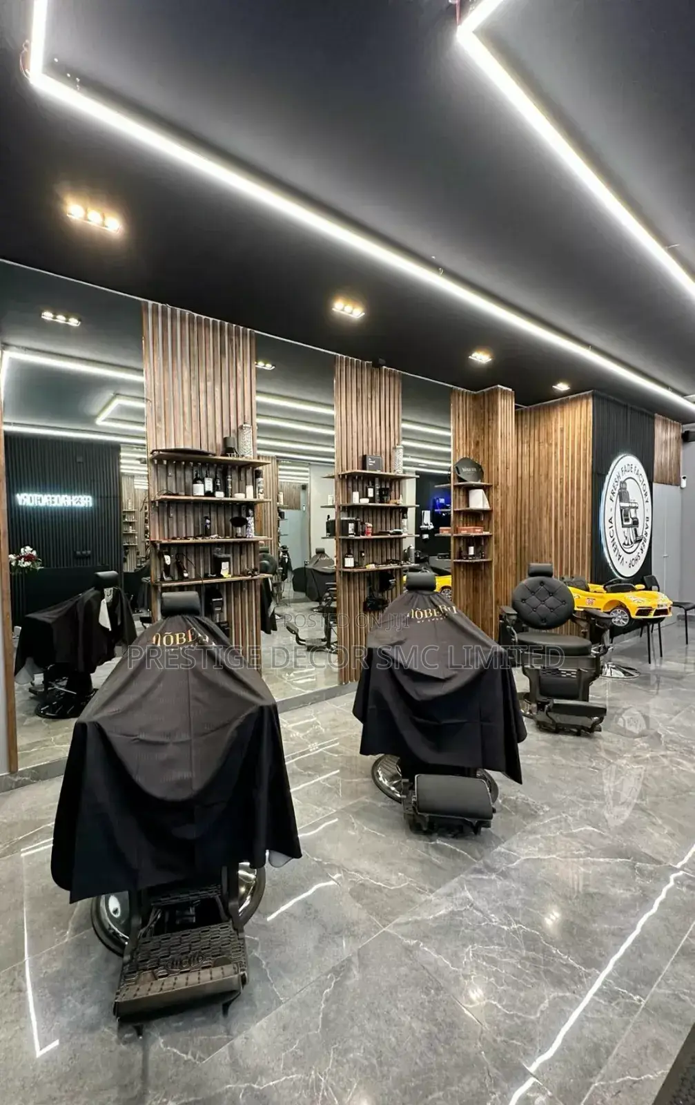 Decoration of Fancy Saloon