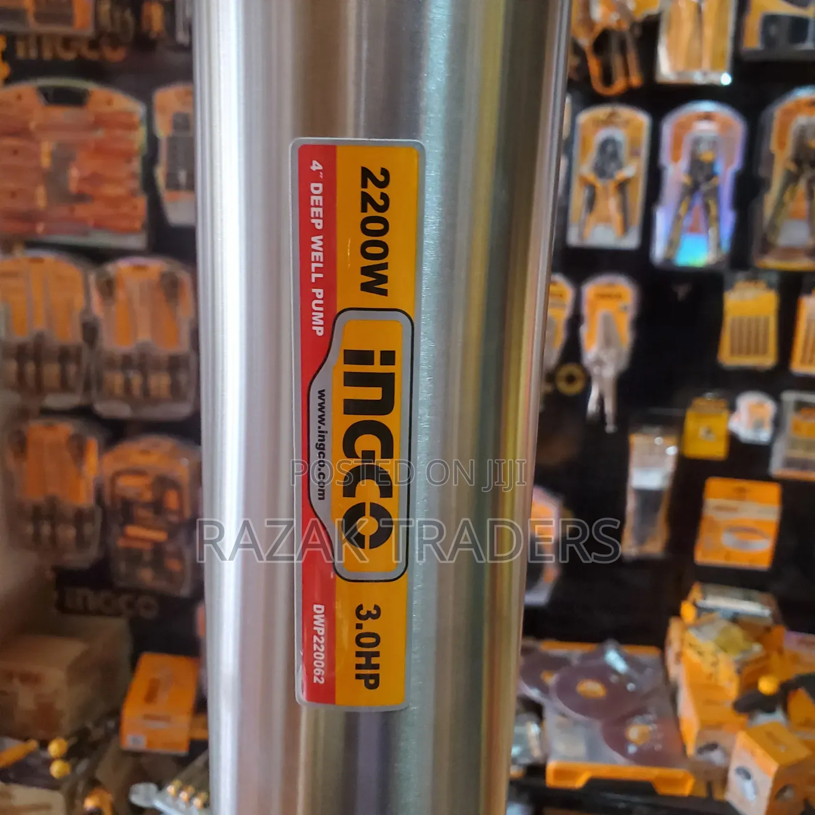Ingco Submersible Water Pumps O.5hp 370w Upto 3.0 2200w