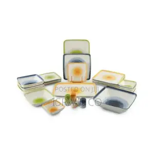 Life Smile 30 Piecesof Dinner Set With Plates Side and Bowls