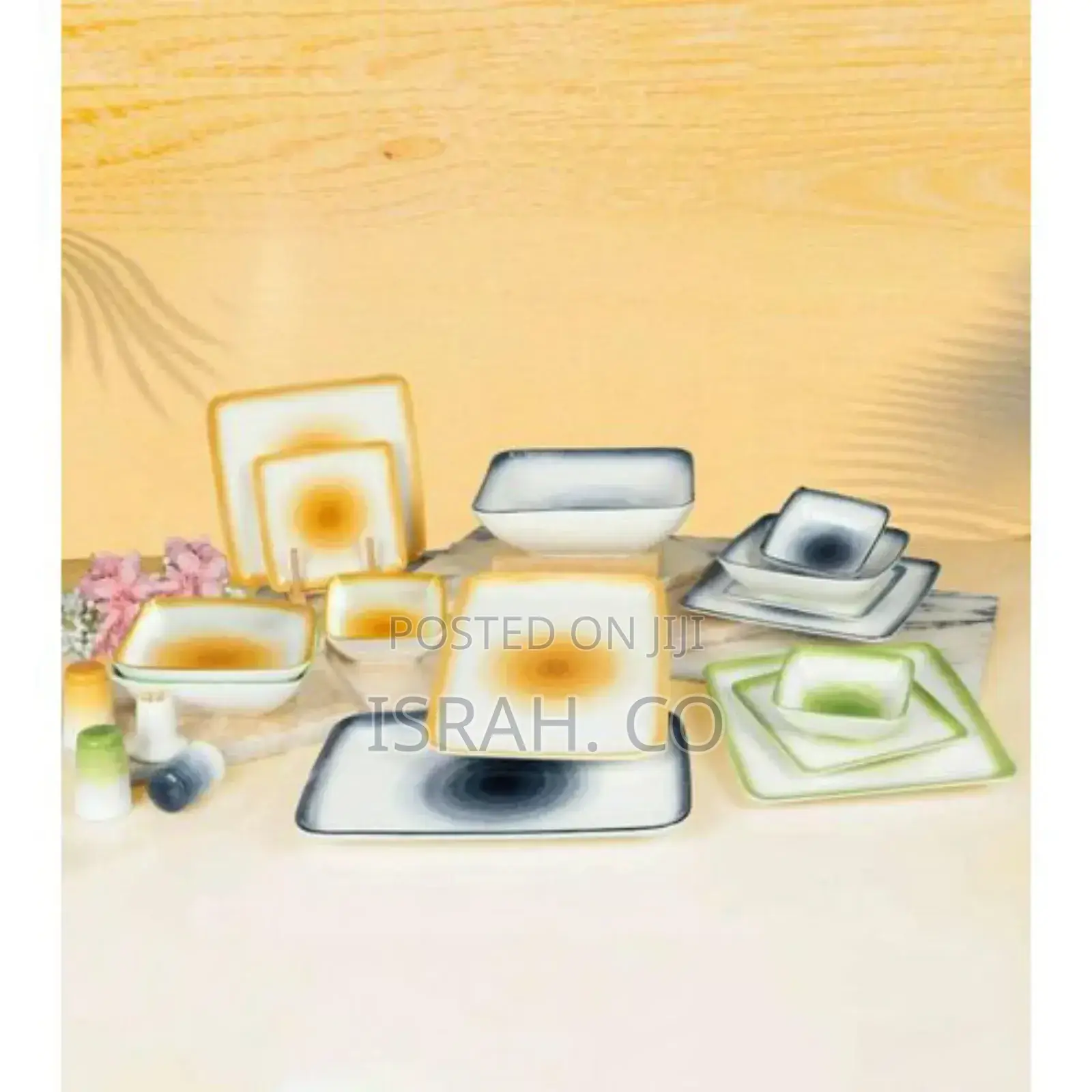 Life Smile 30 Piecesof Dinner Set With Plates Side and Bowls