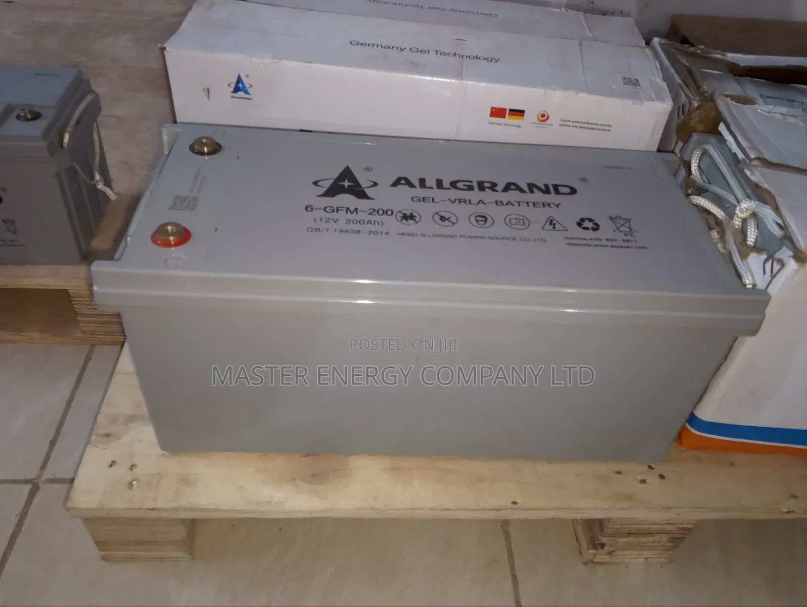 200ah All Grand Gel Battery DJJK