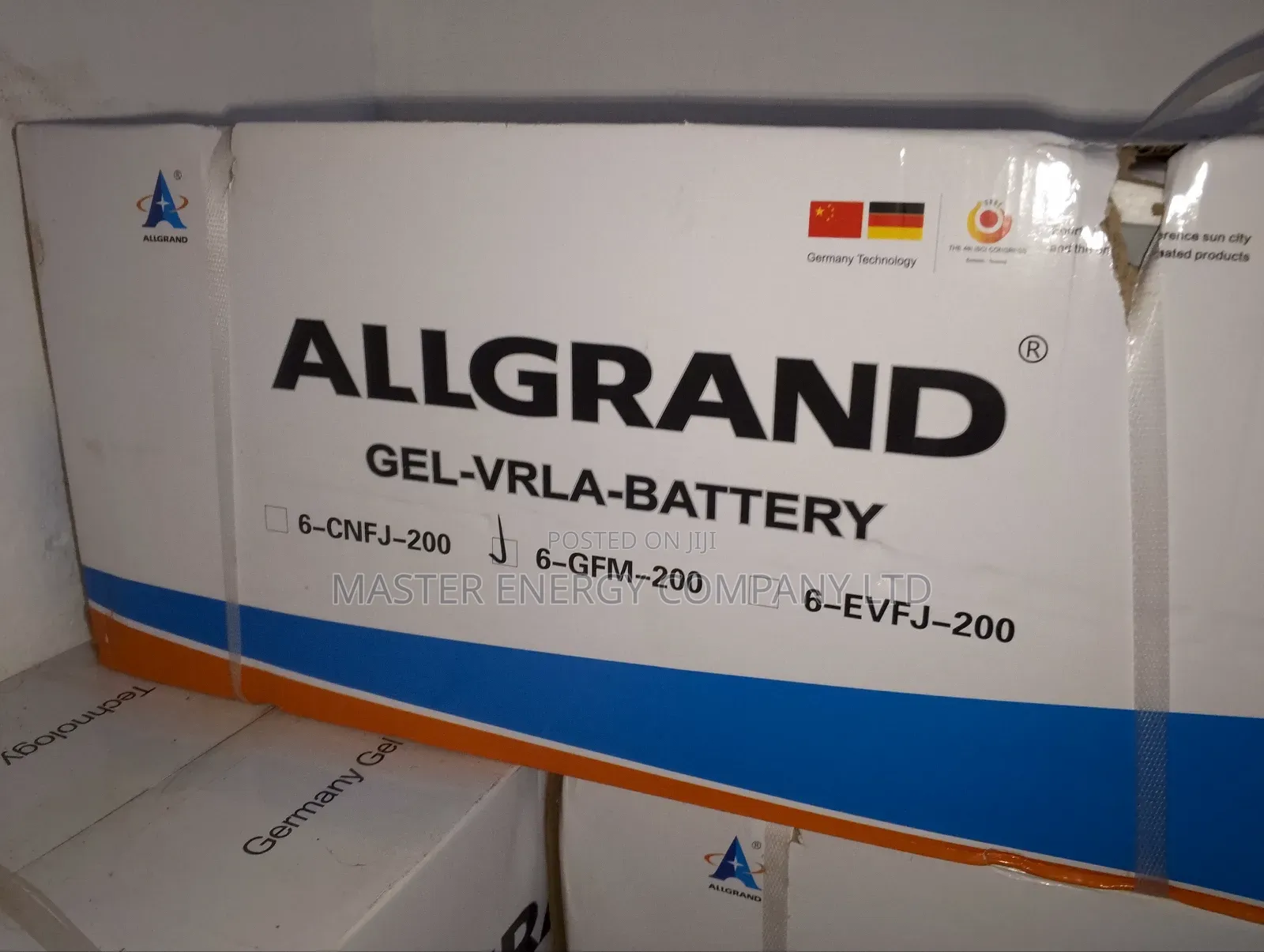 200ah Gel Solar Battery All Grand