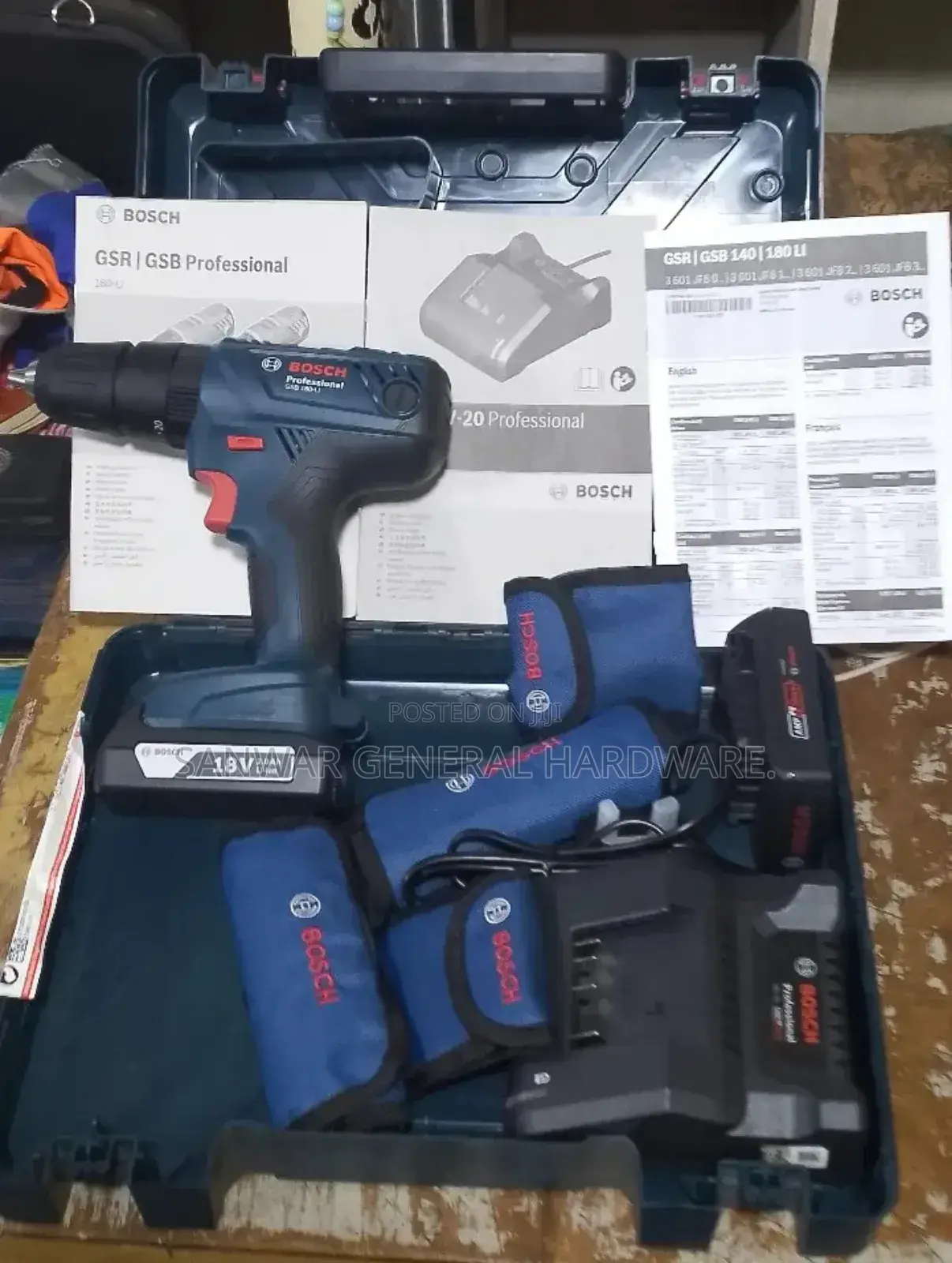 18v-Bosch Cordless Drills(Original)