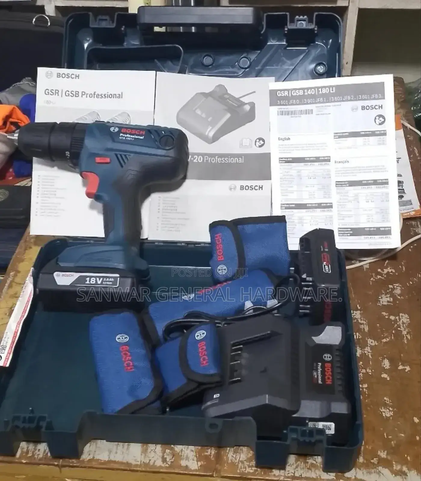 18v-Bosch Cordless Drills(Original)
