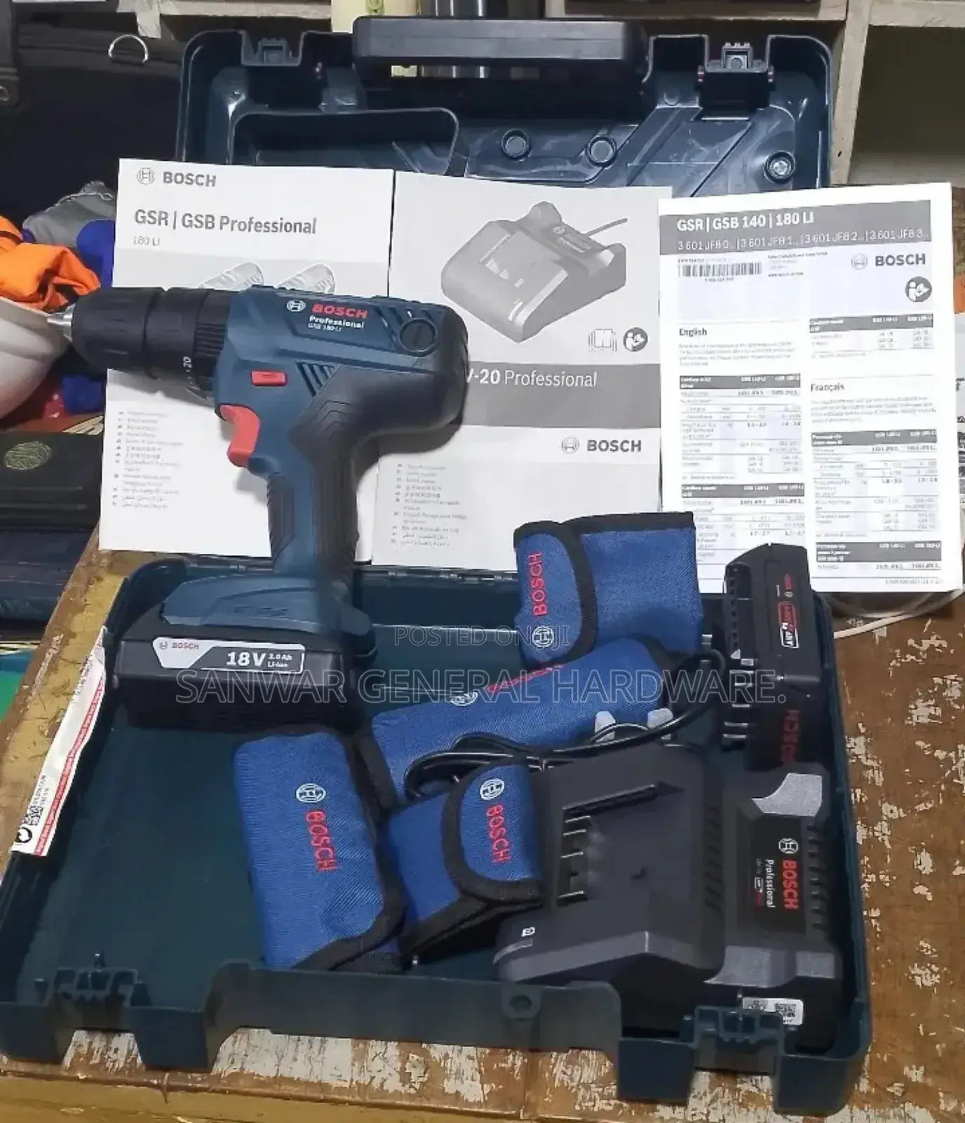 18v-Bosch Cordless Drills(Original)