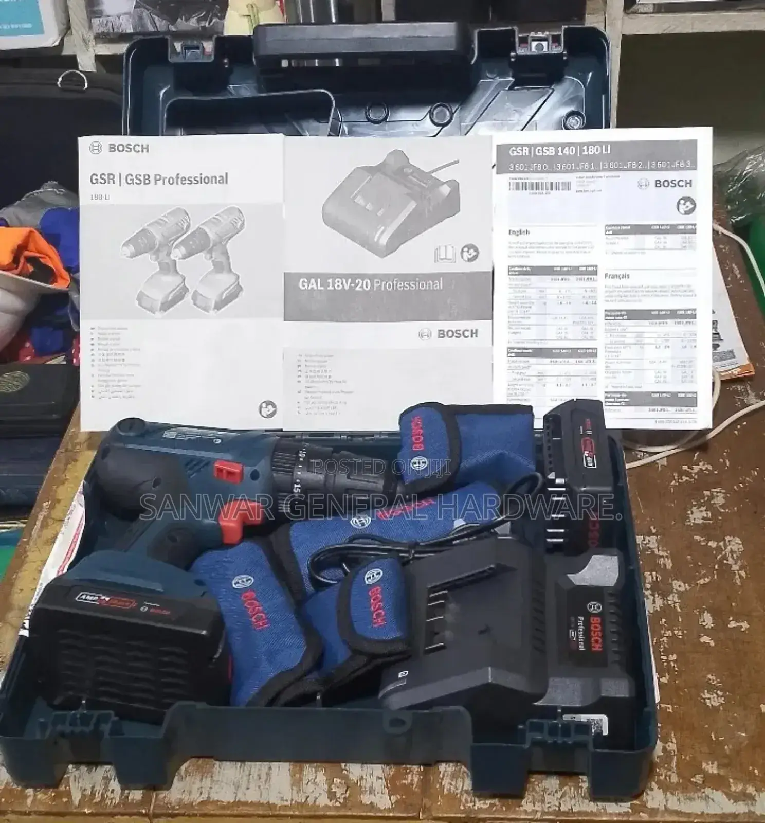 18v-Bosch Cordless Drills(Original)