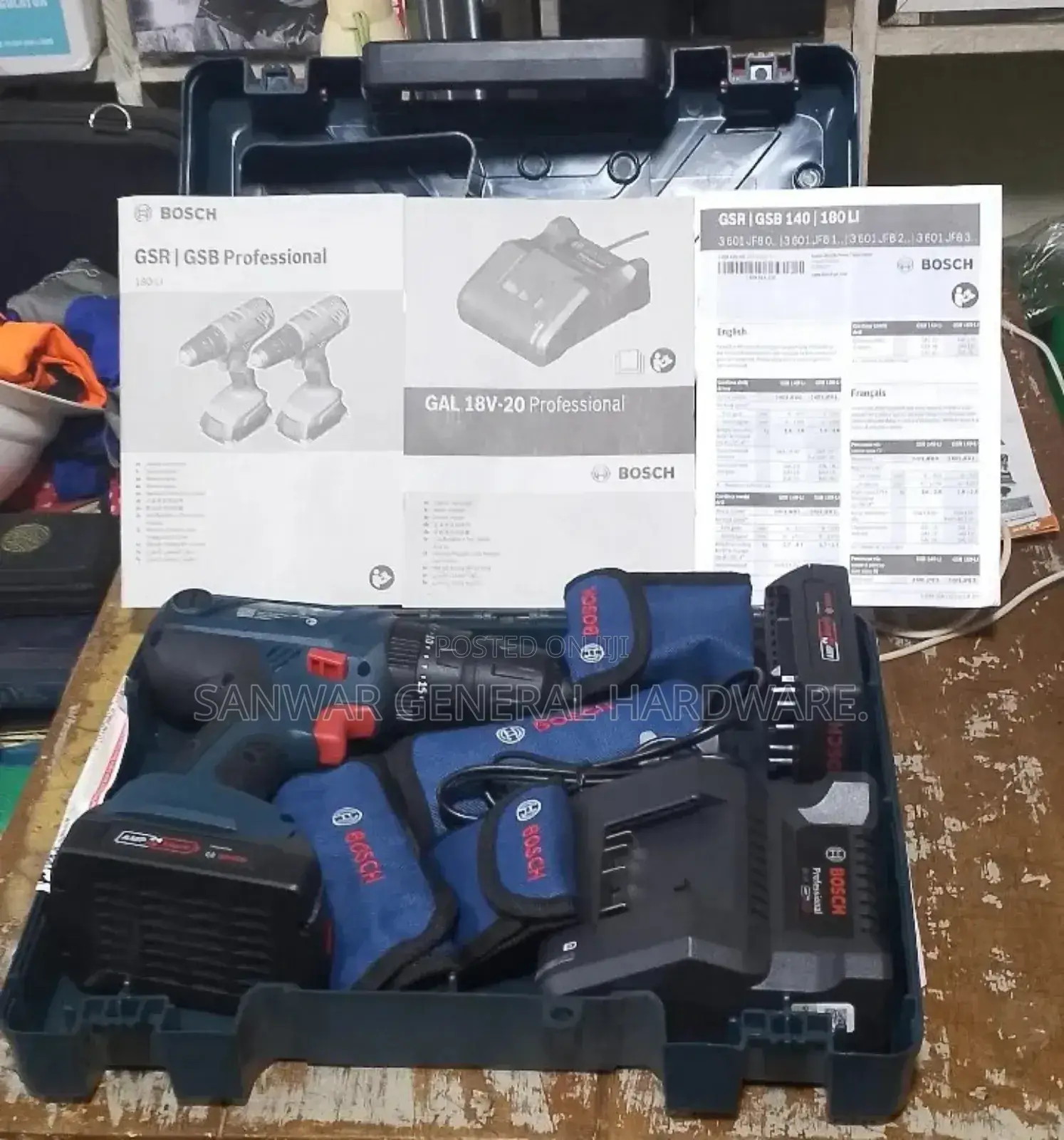 18v-Bosch Cordless Drills(Original)