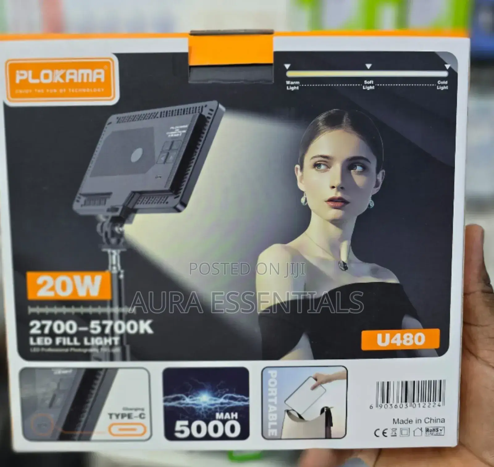 Plokama U480 Pro RGB Photography Video Light