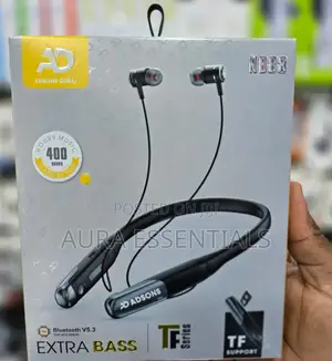 Ad Adsons Extra Bass Neckband Headset