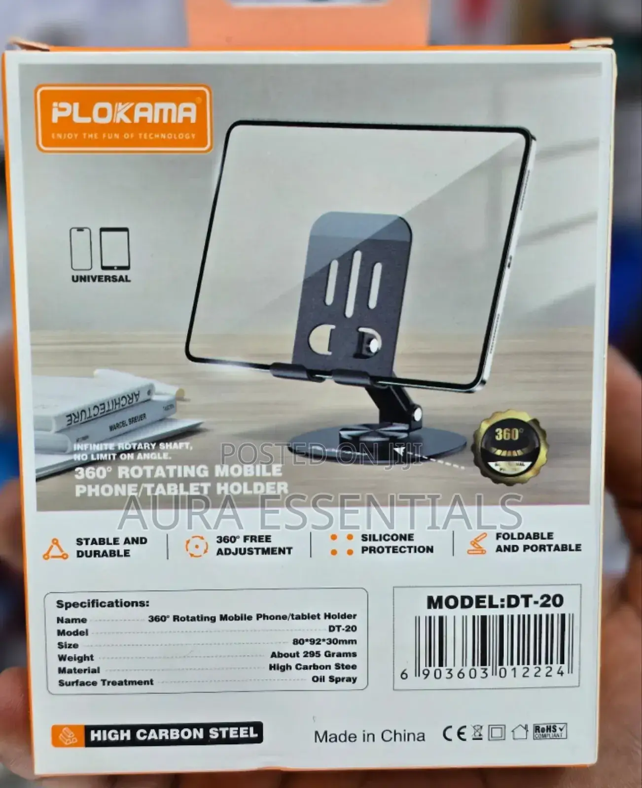 Plokama Dt20 360° Rotating Mobile/ Tablet Holder
