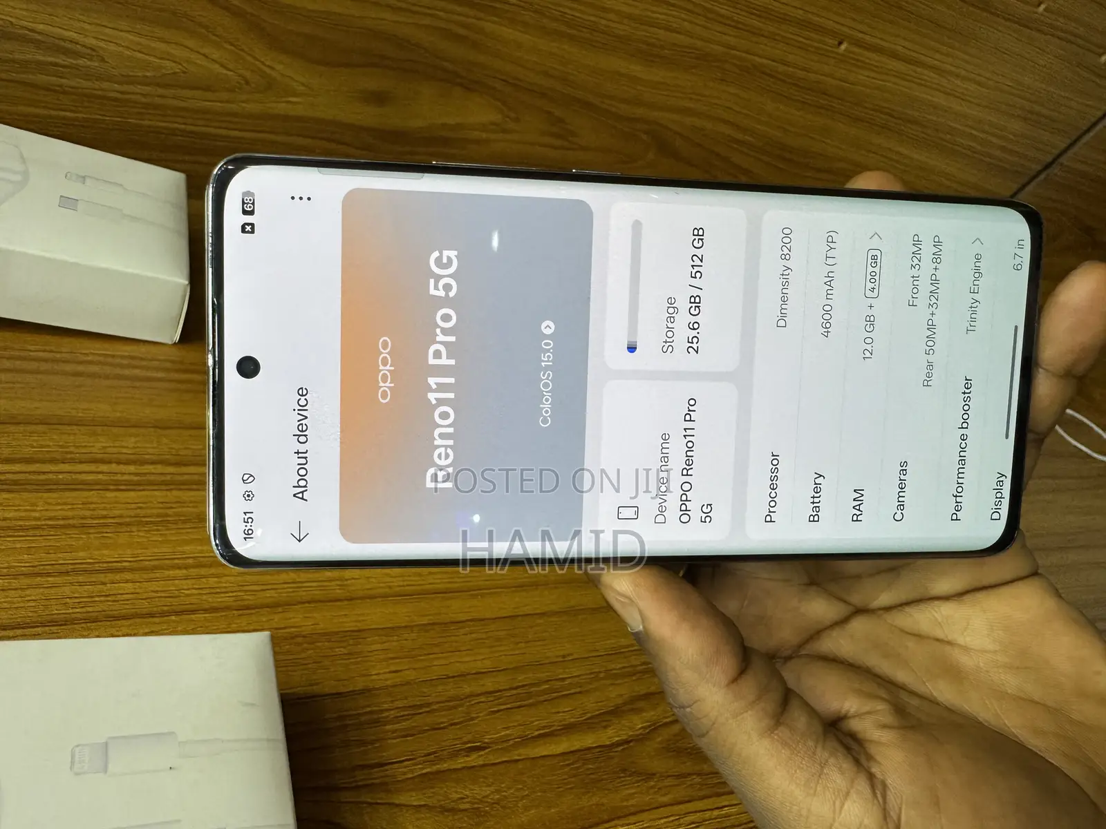 Oppo Reno 11 Pro 5G 512 GB White